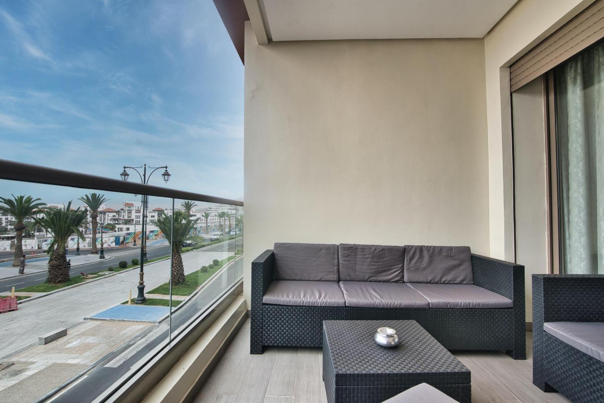 אגאדיר New Sea Front Apartment 135Mq With Unlimited Wi-Fi מראה חיצוני תמונה