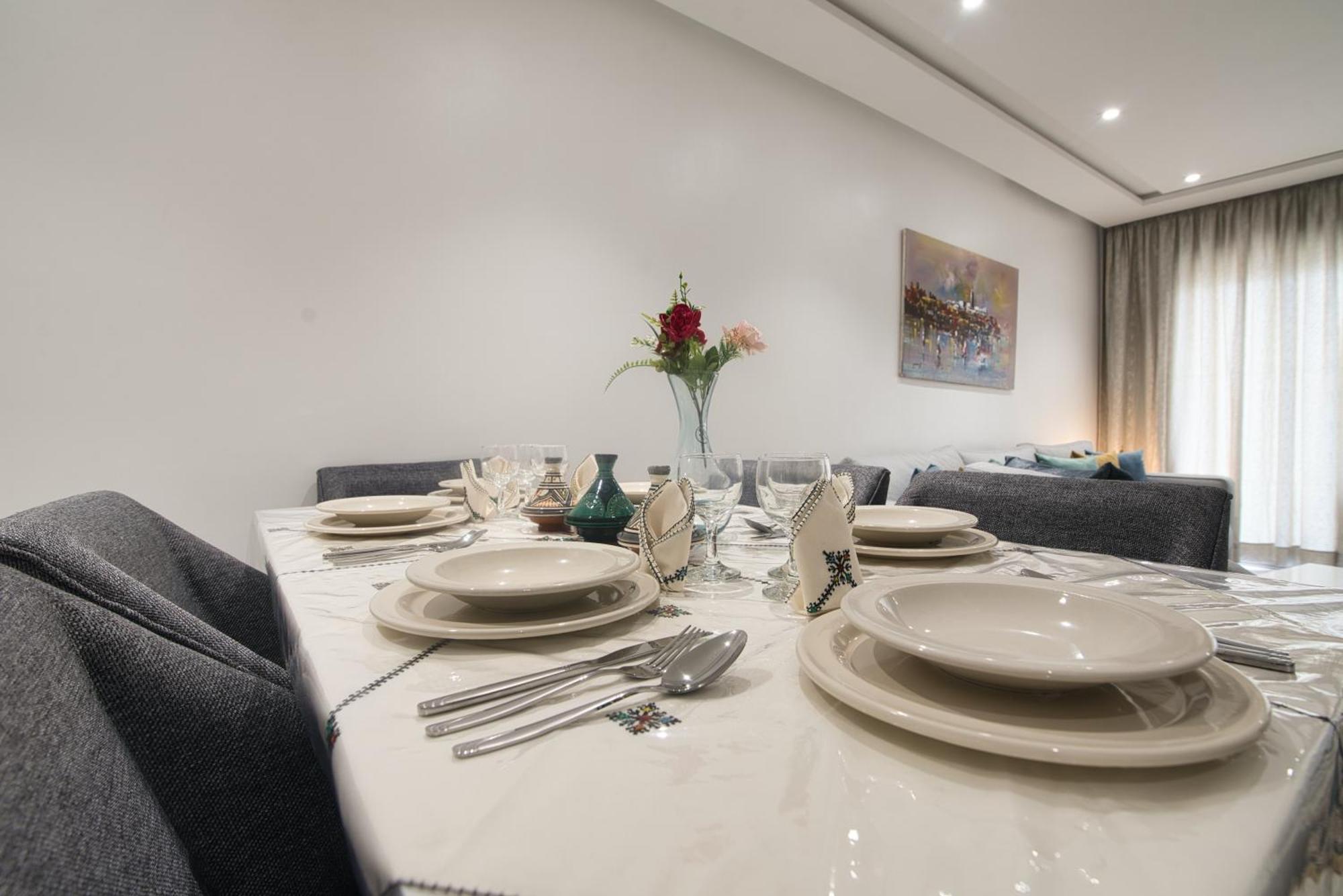 אגאדיר New Sea Front Apartment 135Mq With Unlimited Wi-Fi מראה חיצוני תמונה